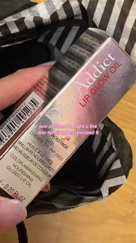 dior lip gloss name engraved